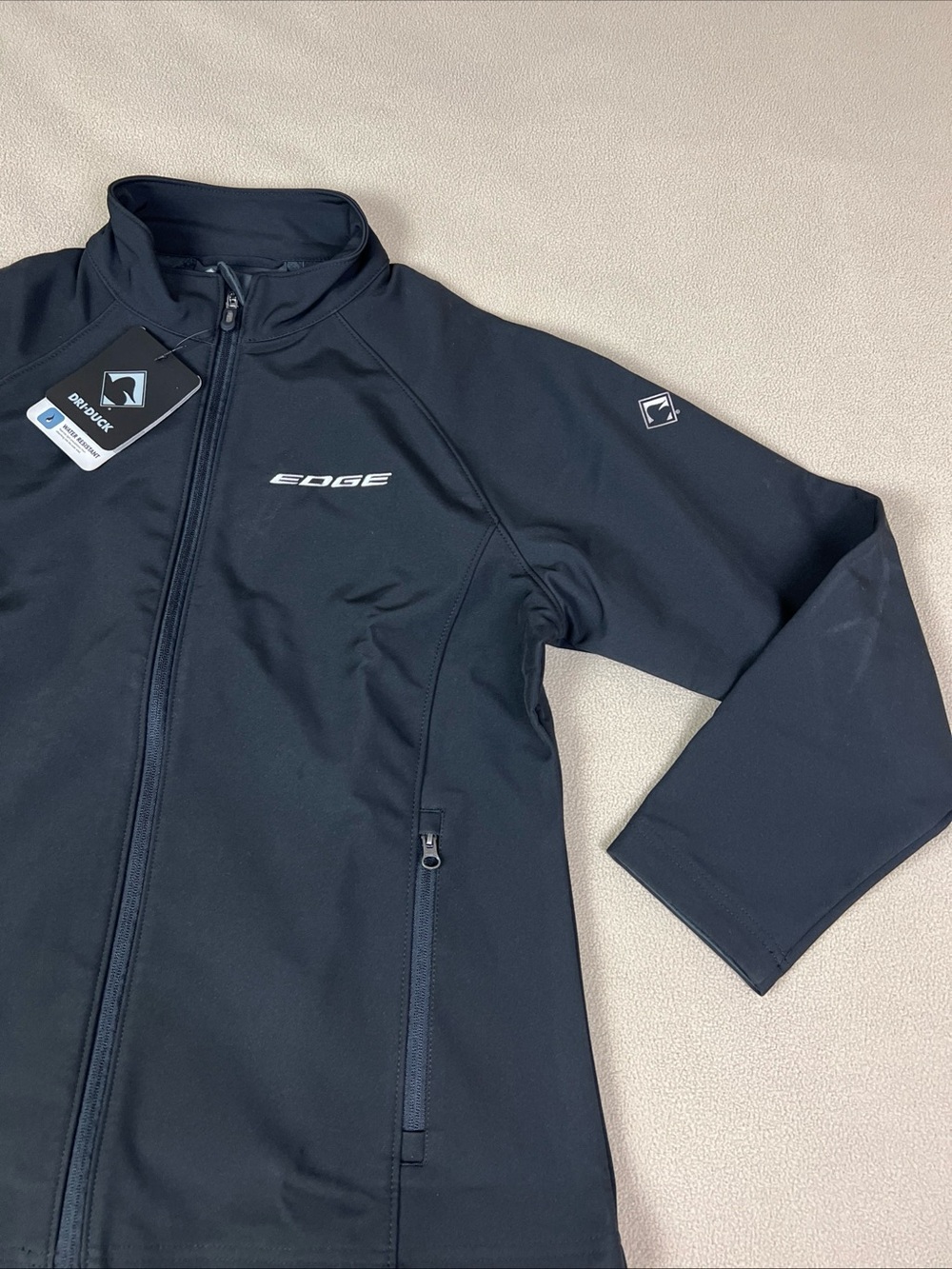 Dri Duck Women's Ford Edge 9439 Contour Soft Shell Jacket Water Resistant. Sz L